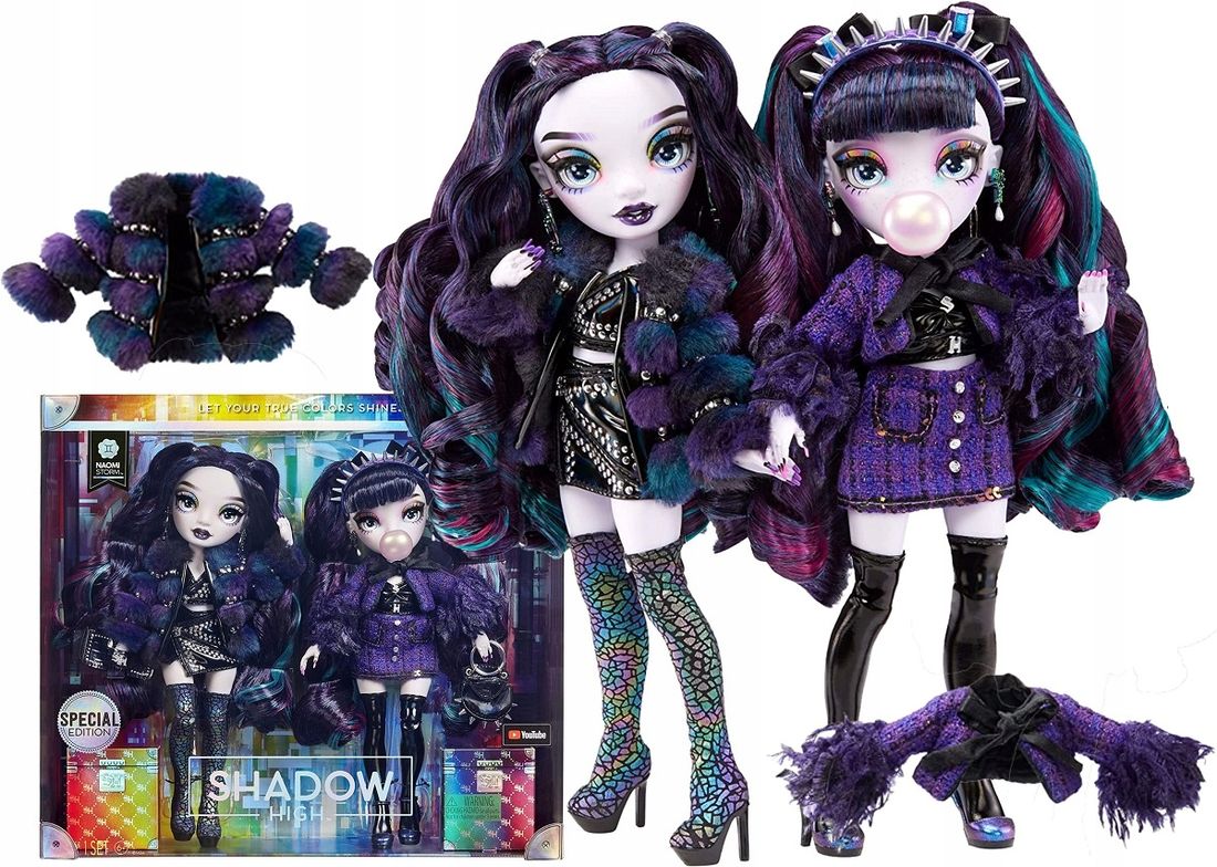 Naomi Rainbow High Naomi & Veronica Storm 2-Pack Bliźniaczki Lalka