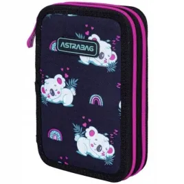 piornik-podwojny-z-wyposazeniem-rozowy-spiacy-koala-sleepy-koala