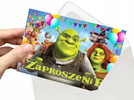 zaproszenie-shrek-osiol-kot-w-butach-na-urodziny-dziecka-koperta-gratis