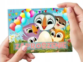 zaproszenie-wyspa-puffinow-nowi-przyjaciele-na-urodziny-dziecka-koperta