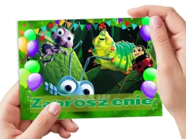 zaproszenie-dawno-temu-w-trawie-na-urodziny-dziecka-koperta-gratis