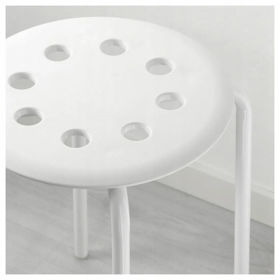 ikea-marius-stolek-taboret-bialy