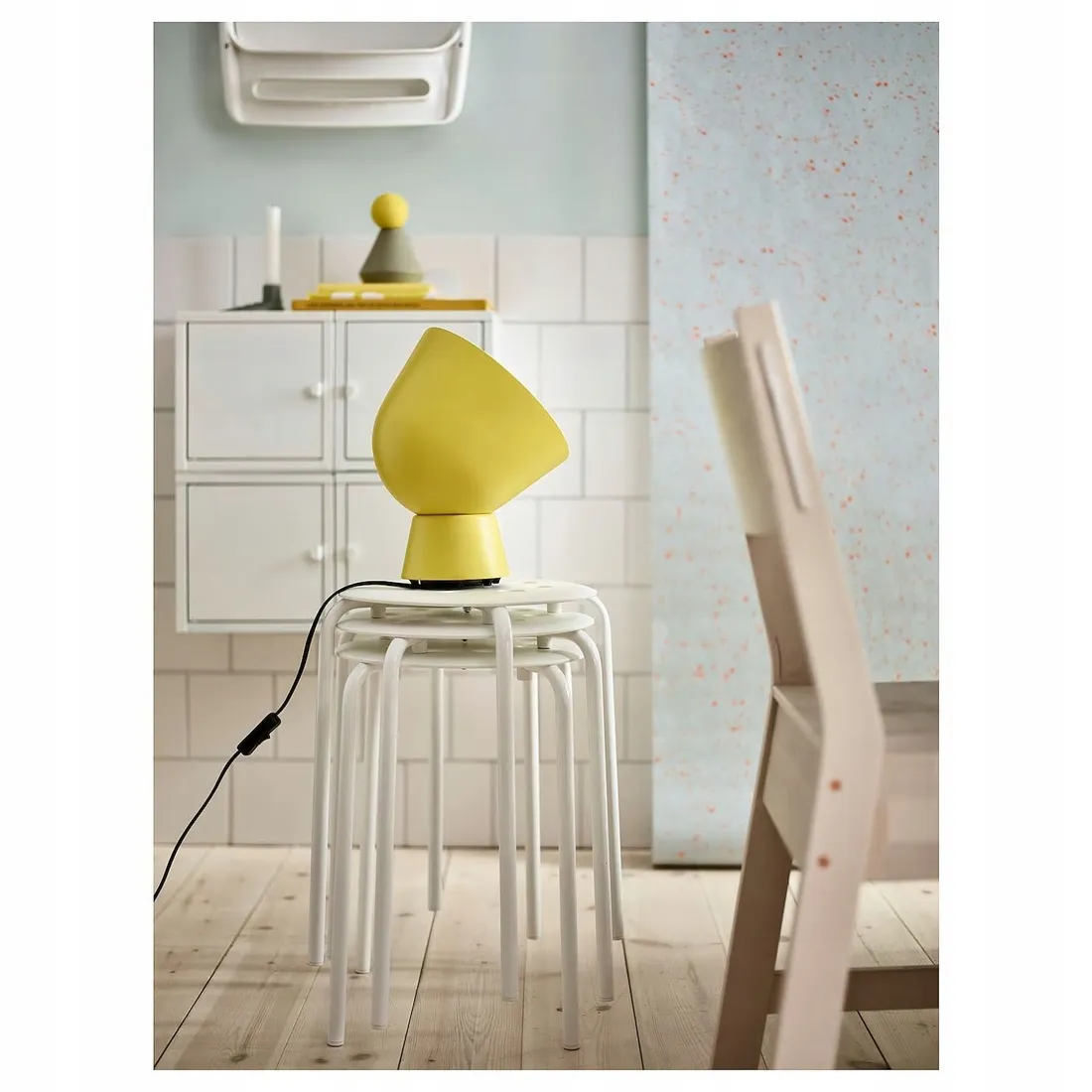 ikea-marius-stolek-taboret-bialy