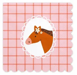 serwetki-rozowe-konie-koniki-papierowe-na-urodziny-roczek-party-33cm-12szt