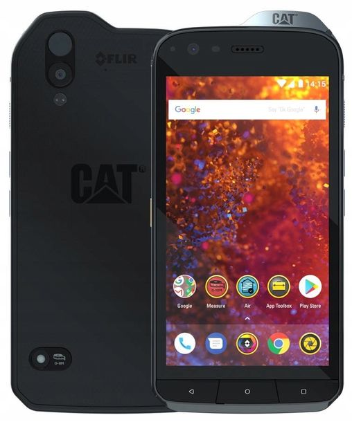 ﻿Odporny Smartfon z kamerą termowizyjną CAT S61 4500ah IP68 DALMIERZ