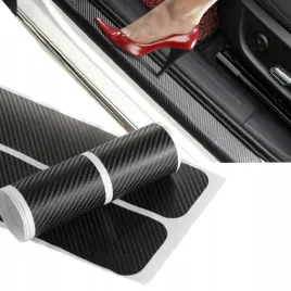 nakladki-na-progi-listwa-ozdobna-folia-carbon-naklejki-ochronne-4-sztuki