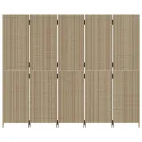 parawan-5-panelowy-bezowy-polirattan-stan-nowy-stan-opakowania-oryginalne