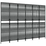 parawan-6-panelowy-czarny-polirattan-stan-nowy