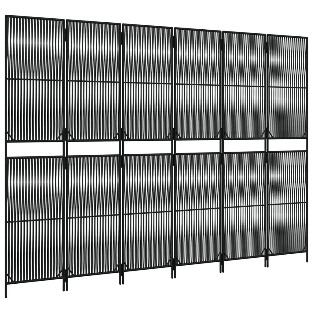 parawan-6-panelowy-czarny-polirattan