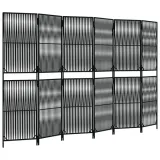 parawan-6-panelowy-czarny-polirattan