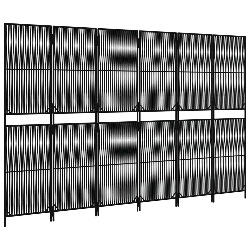 parawan-6-panelowy-czarny-polirattan