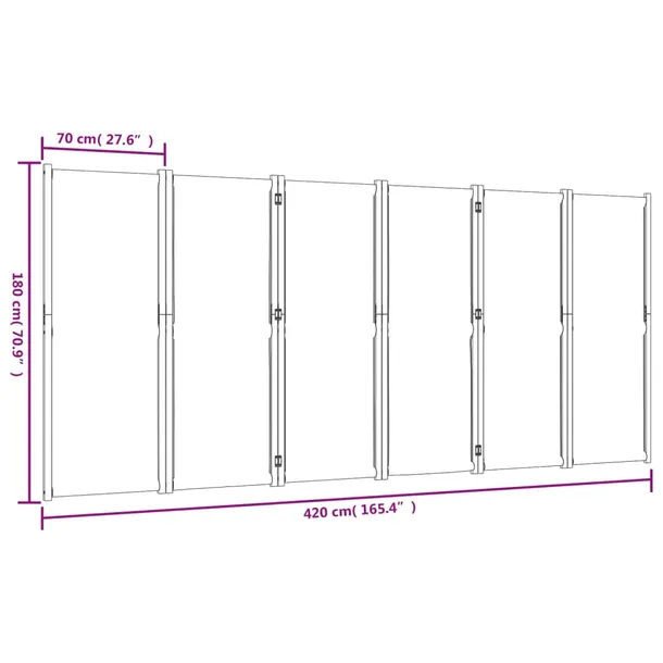 parawan-6-panelowy-taupe-420x180-cm-stan-opakowania-oryginalne-producent-vidaxl