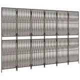 parawan-6-panelowy-brazowy-polirattan-szerokosc-skrzydla-49-cm