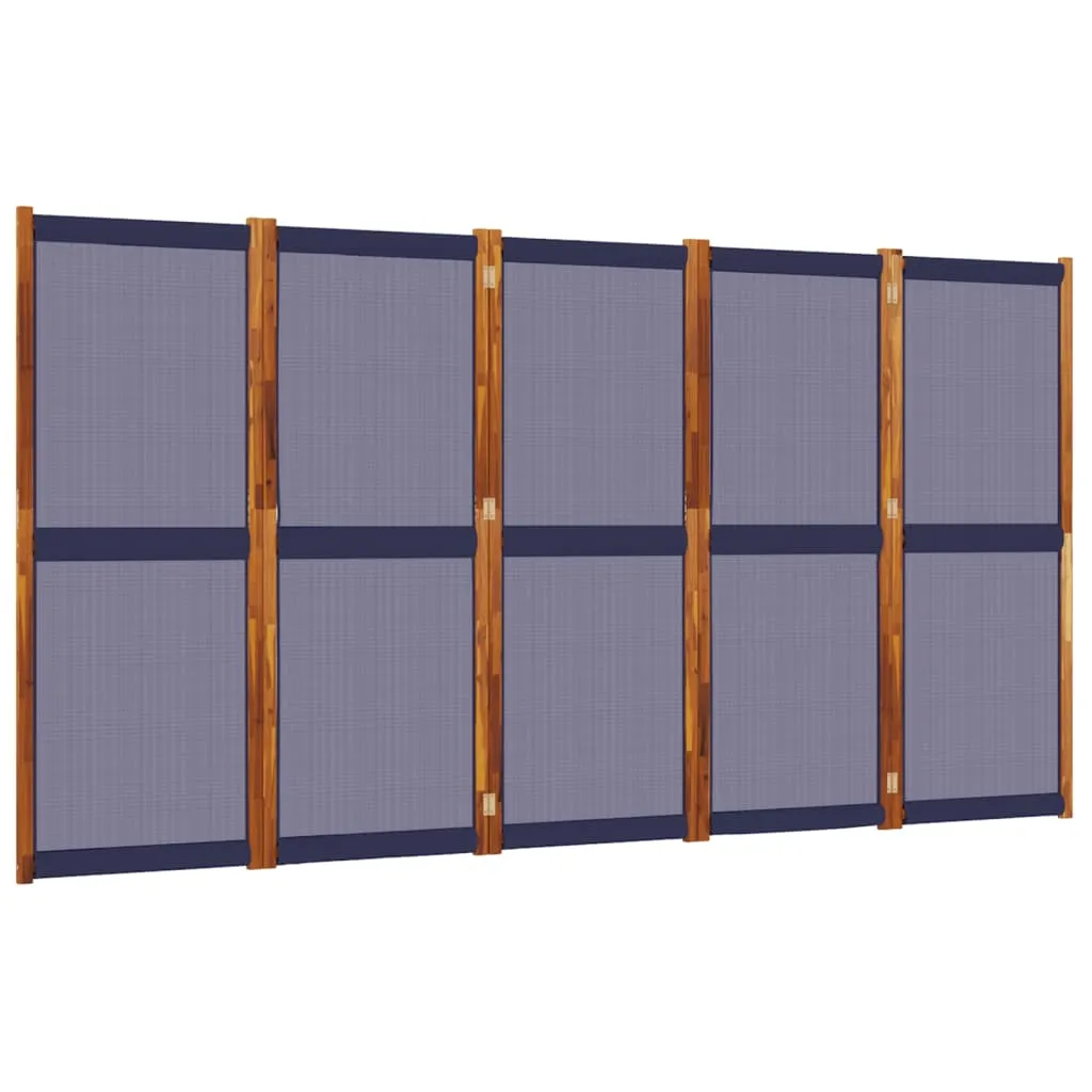 parawan-5-panelowy-ciemnoniebieski-350x180-cm