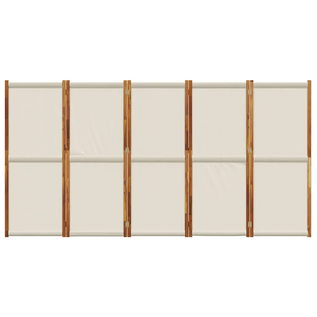 parawan-5-panelowy-jasnoszary-350x180-cm