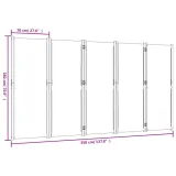 parawan-5-panelowy-jasnoszary-350x180-cm-stan-opakowania-oryginalne-producent-vidaxl