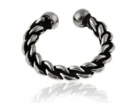 nausznica-pleciona-ear-cuff-warkocz-zacisk-kn144