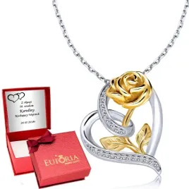 srebrny-lancuszek-925-duze-serce-z-roza-grawer