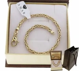 zlota-pelna-bransoletka-damska-splot-krolewski-pr-925-585-grawer-gratis