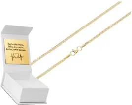 zloty-lancuszek-splot-lisi-ogon-mieniacy-sie-585-45-cm-grawer-prezent