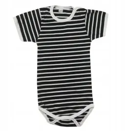 wyprzedaz-body-krotki-rekaw-116-cm-paski-biale