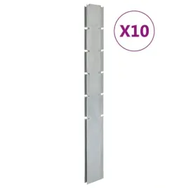 slupki-ogrodzeniowe-10-szt-srebrne-160-cm-stal-galwanizowana