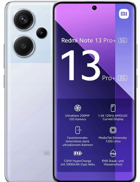 Xiaomi Redmi Note 13 Pro+ 5G 12/512 GB fioletowy