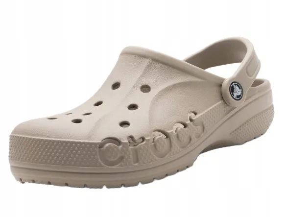 Crocs Klapki Unisex Baya Chodaki Beżowe Lekkie Wygodne 38/39 EU