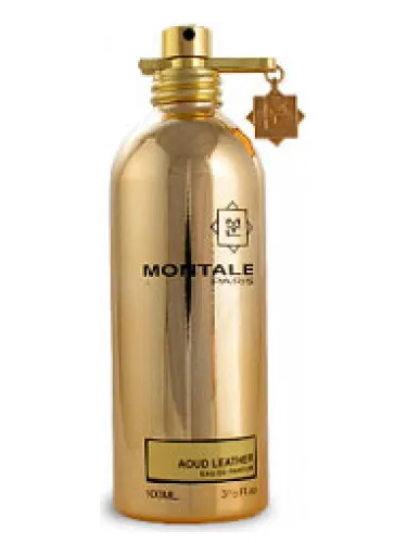 montale aoud leather woda perfumowana 50 ml  tester   