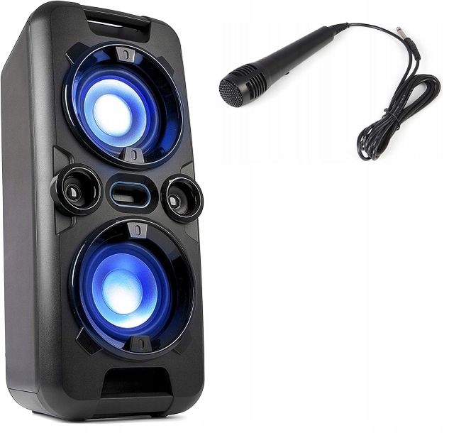 ﻿Głośnik przenośny Party Bluetooth/FM Mikrofon, 60 W Blaupunkt PS1000 (P)