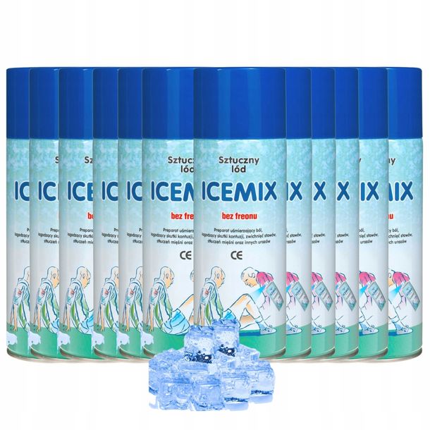 Фото - Інше для медицини Ice ﻿SZTUCZNY LÓD SPRAY ZAMRAŻACZ  MIX SPRAY CHŁODZĄCY 200ml 