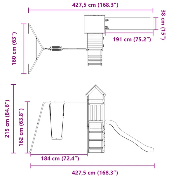 plac-zabaw-do-ogrodu-lite-drewno-sosnowe-stan-nowy-stan-opakowania-oryginalne