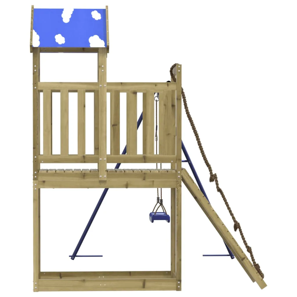 plac-zabaw-do-ogrodu-impregnowane-drewno-sosnowe