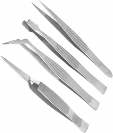 zestaw-precyzyjnych-peset-pincet-metalowych-4szt