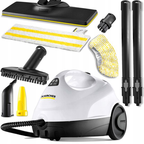 MOP PAROWY UNIWERSALNY MYJKA PAROWA KARCHER SC2 EASYFIX ZESTAW PAROWNICA XL