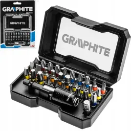 graphite-zestaw-bitow-32-szt-z-przedluzka-magnetyczna-w-kasetce-56h608