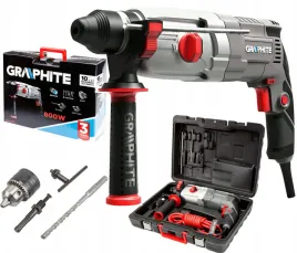 graphite-mlotowiertarka-sds-800w-28j-4-funkcje-uchwyt-wiertarski-58g538