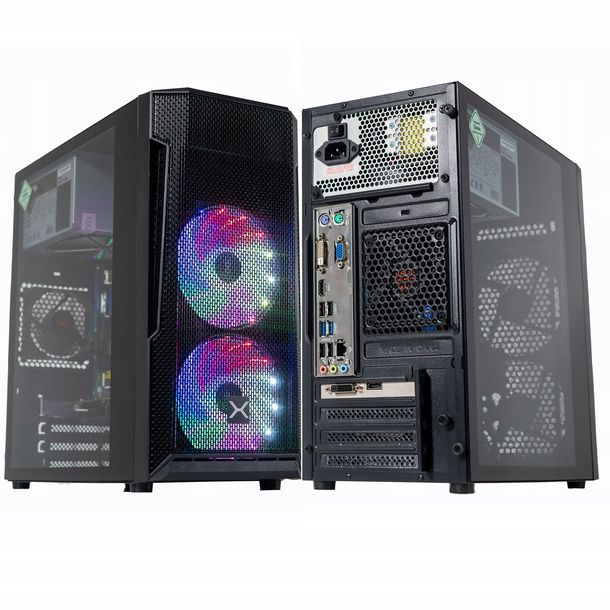 KOMPUTER GAMINGOWY SZYBKI I5 GeForce 16GB RAM 500GB WIFI WIN11
