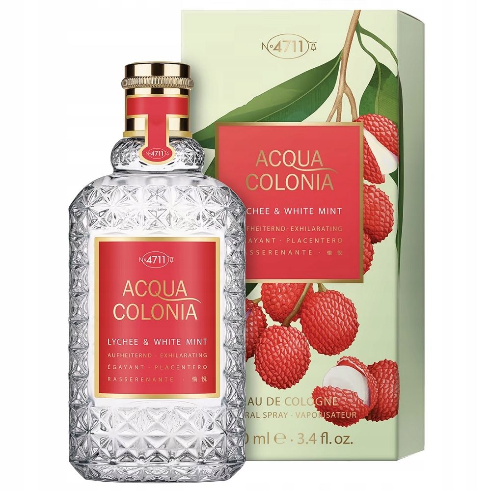 4711 acqua colonia lychee & white mint woda kolońska 100 ml   