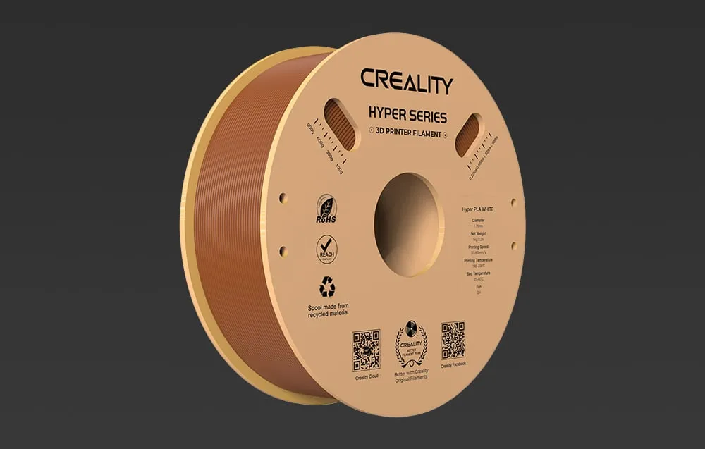 hyper-pla-filament-creality-brown