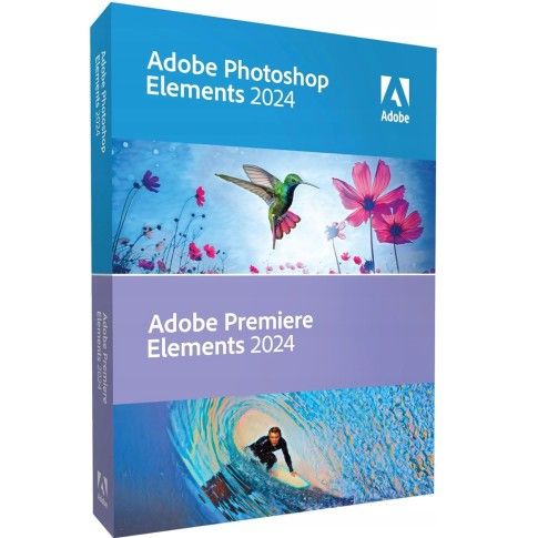 Adobe Photoshop Elements & Premiere Elements 2024 Student and Teacher Editi