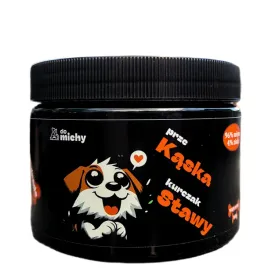 na-stawy-dla-psa-zdrowe-przekaski-treserki-nagroda-160g-96percent-mieso-4percent-ziola