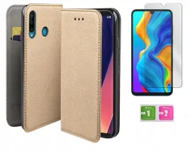 etui-z-klapka-do-huawei-p30-lite-zloty-smart-magnet-case-szklo-na-ekran