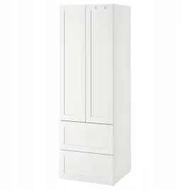 ikea-smastad-platsa-szafa-60x57x181-cm-bialy-biala-rama-z-2-szufladami