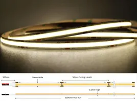 tasma-led-cob-12w-24v-biala-neutral-4000k-ip20-5m
