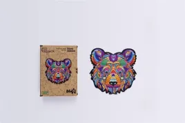 puzzle-drewniane-eko-22-brazowy-niedzwiedz-a4-praca-zbiorowa