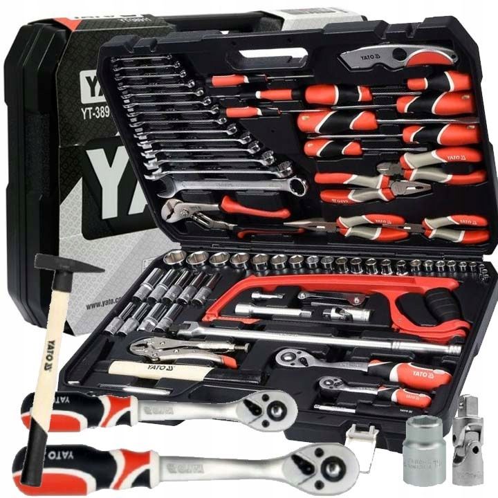 Yー1専用 DUŻY ZESTAW NARZĘDZI KLUCZY NASADOWYCH 1/2