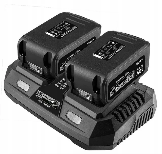 graphite-2x-akumulator-4ah-ladowarka-podwojna-marka-graphite-napiecie-v-18-v