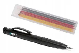 bihui-olowek-automatyczny-z-6-wymiennymi-wkladami-czarny-zolty-czerwony