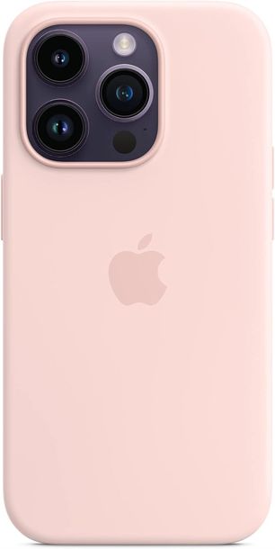 APPLE SILICONE CASE IPHONE 14 PRO KREDOWY RÓŻ